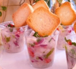 Mini Ceviches 60cc